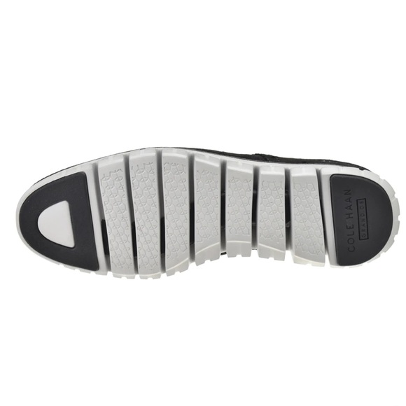 ZERØGRAND Wingtip Oxford Size 8M Midnight Grey - Picture 3 of 3